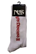 Miniatyrbild 3 av 4: Nas Socks KD II Official Unisex White Ankle (UK SIZE 7 - 11) UK Size 7-11