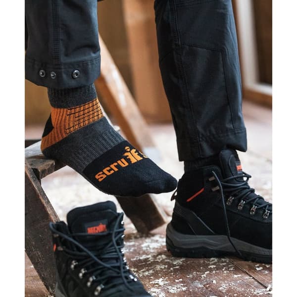Scruffs Mens Trade Socks (Pack Of 3)