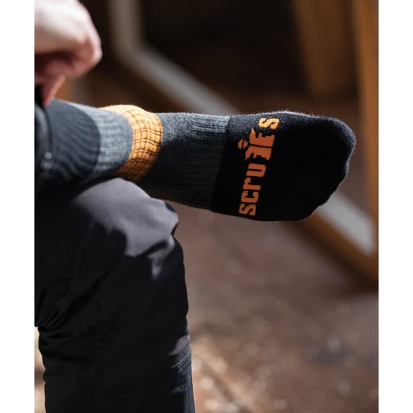 Scruffs Mens Trade Socks (Pack Of 3)