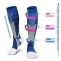Pikkukuva 2 / 11: Tuki-sukat puristavat vähitellen 10-25 mmHg Kompressiosukkia EUR40-45