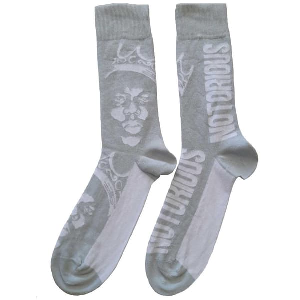 Biggie Smalls Unisex Adult Crown Ankle Socks