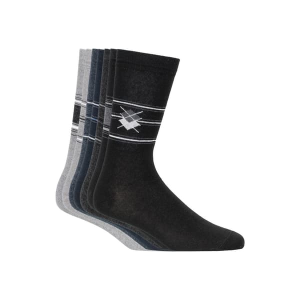 Juice Mens Macken Sustainable Socks (Pack of 7) Multicoloured 6 UK-11 UK