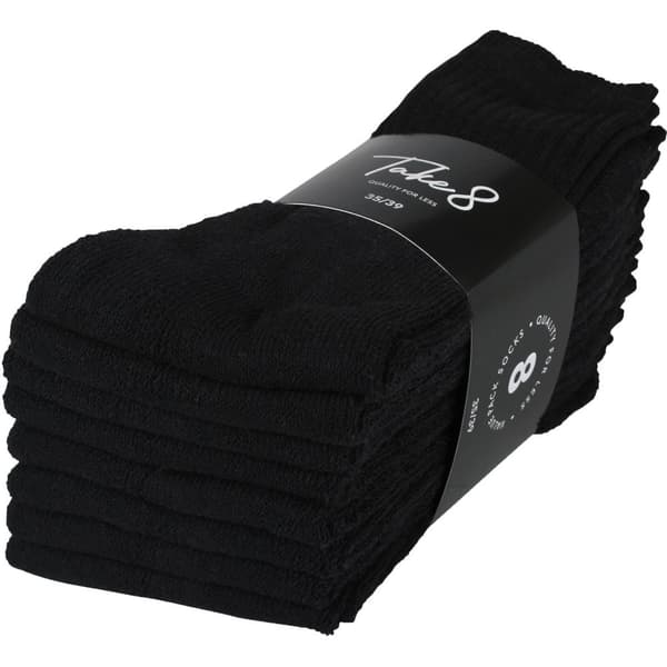 Strumpor Svarta 24-Pack
