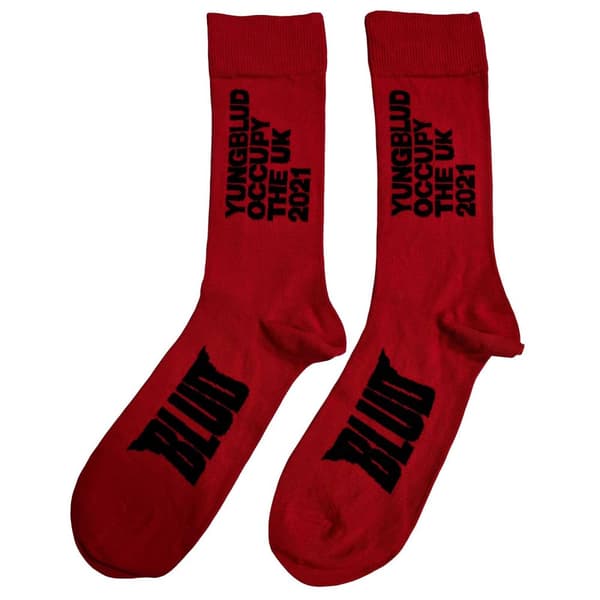 Yungblud Unisex Adult Occupy The UK Socks