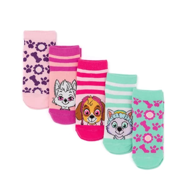 Paw Patrol Strumpor för flickor (förpackning med 5 st)