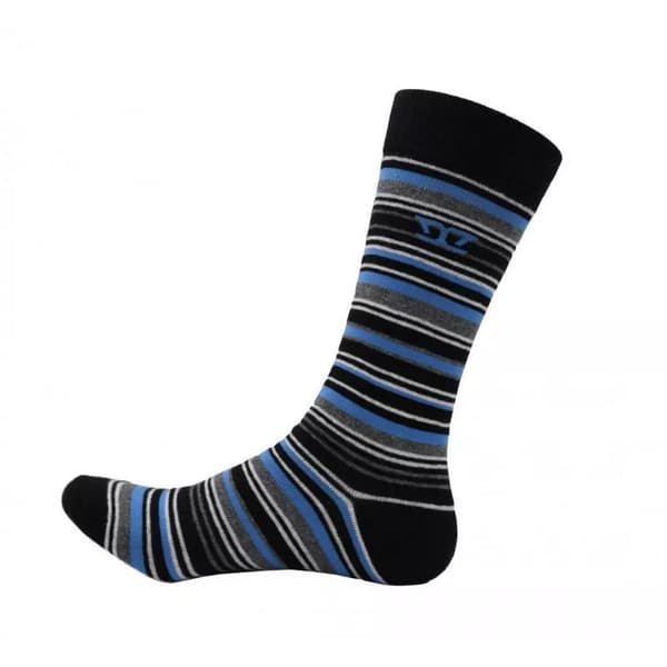 Duke Mens D555 Roxton Striped Socks (Pack of 3)