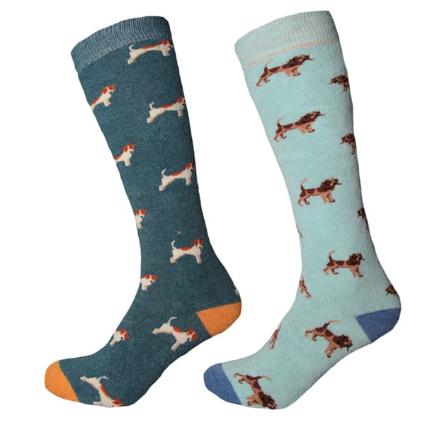 Simply Essentials Kvinder/damer Welly Socks (pakke med 2)