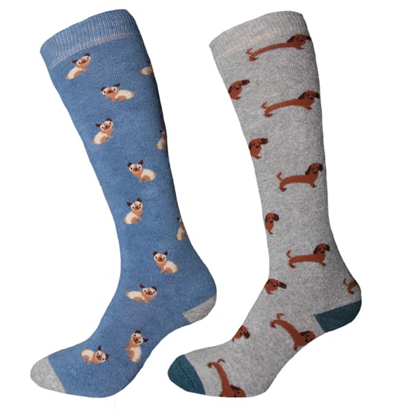 Simply Essentials Kvinder/damer Welly Socks (pakke med 2)