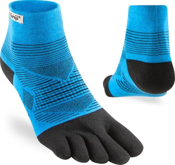 INJINJI RUN LIGHTWEIGHT MINI-CREW Malibu, tåstrumpor löpning
