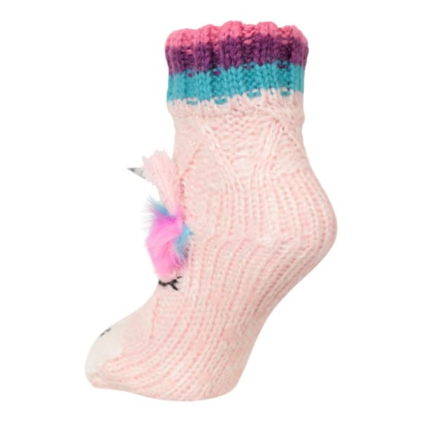 Mountain Warehouse Childrens/Kids Unicorn Slip Resistant Socks