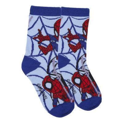 Spiderman 5 par barnesokker størrelse 23-25 avengers sokker