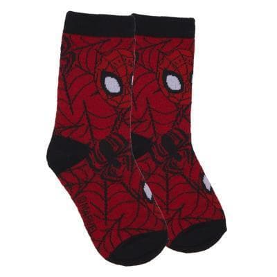 Spiderman 5 par barne​sokker størrelse 19-22 avengers sokker