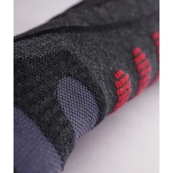 Lenz Pitkät Sukat Heat 5.1 Toe Cap Regular Fit Harmaa EU 39-41 Mies