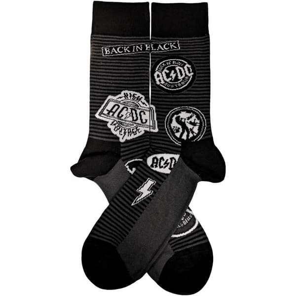 AC/DC Unisex Adult Icons Socks