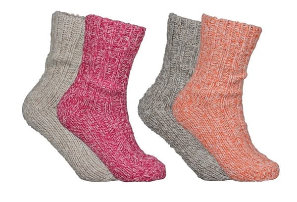2-Pack Färgade Raggsockor Barn