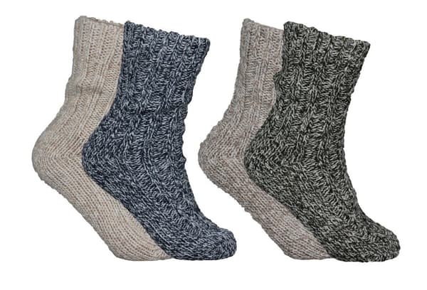 2-Pack Raggsockor Barn Blå 25/27