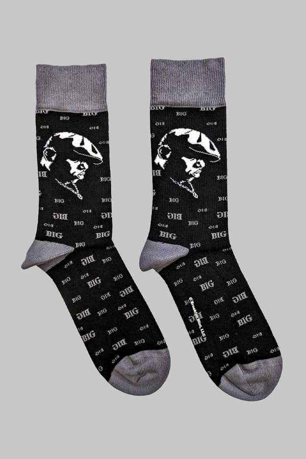 Biggie Smalls Ankle Socks Side Portrait (UK SIZE 7 - 11) UK Size 7-11