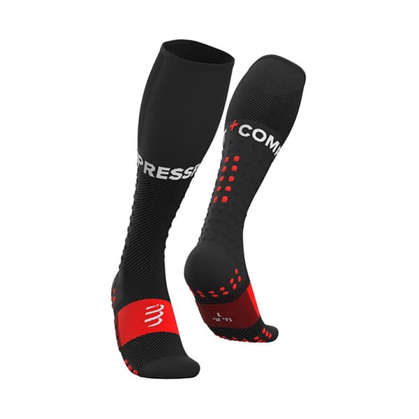 Compressport Sokker Full Run Sort EU 42-44 Mand