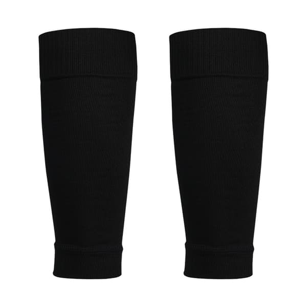 INF Fotboll Compression Ben Sleeves Anti-shake för vuxna Svart