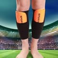 Miniatyrbild 4 av 4: INF Dubbla lager högelastiska fotboll vad strumpor fotboll kompression ben ärmar