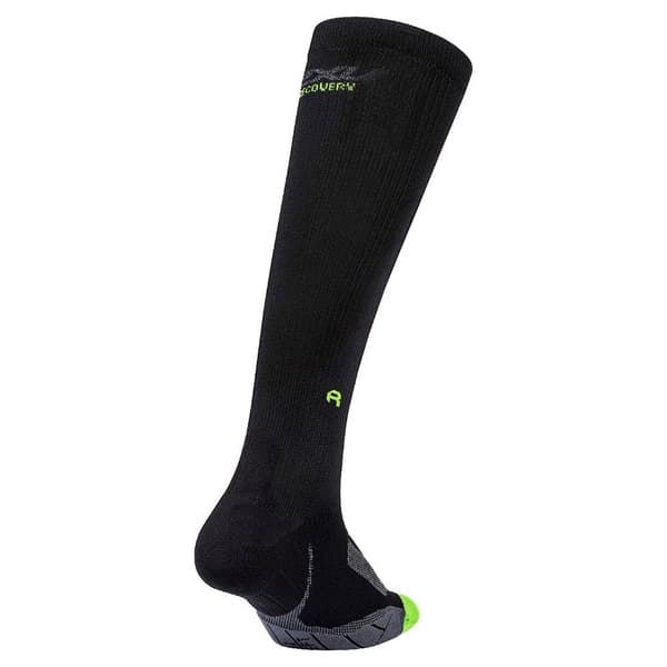 2xu Kompression Höga Strumpor For Recovery Svart EU 38-41 1/2 Man