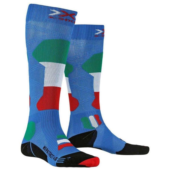 X-socks Sokker Ski Patriot 4.0 Blå EU 35-38 Mand