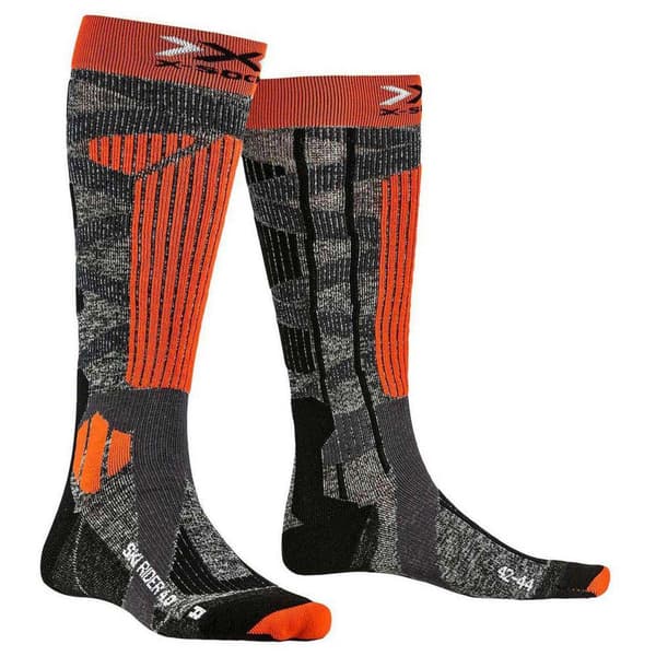 X-socks Sukat Ski Rider 4.0 Harmaa EU 45-47 Mies