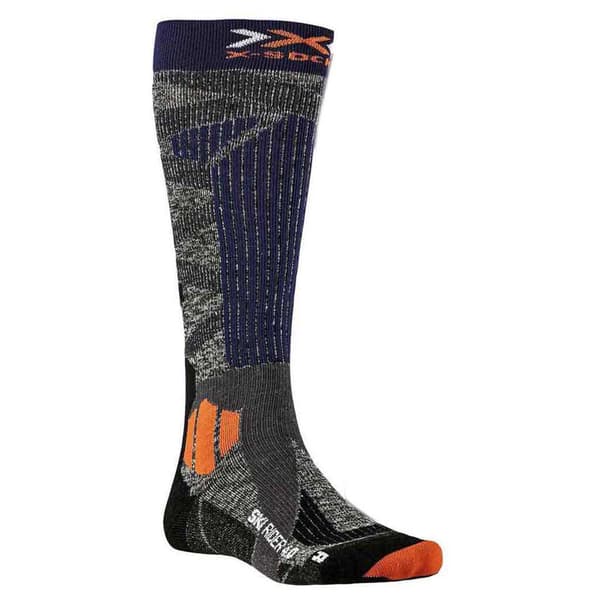 X-socks Sukat Ski Rider 4.0 Harmaa EU 35-38 Mies