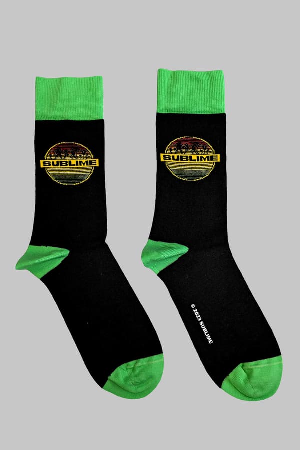 Sublime Ankle Socks Circle Logo Official Mens Black (UK SIZE 7 - 11) UK Size 7-11