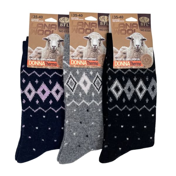12-pack, Ullstrumpor, DAM, Stl 35-40
