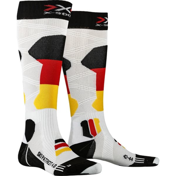 X-socks Strumpor Ski Patriot 4.0 Vit EU 35-38 Man
