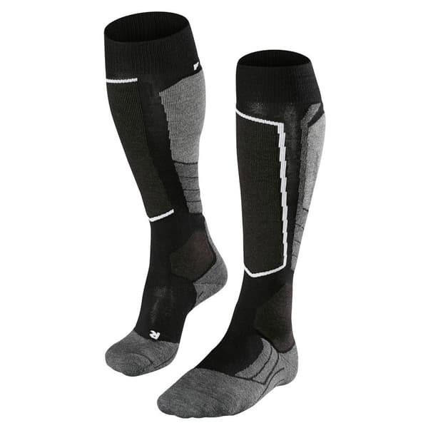 Falke Sokker Sk2 Wool Sort,Grå EU 42-43 Mand
