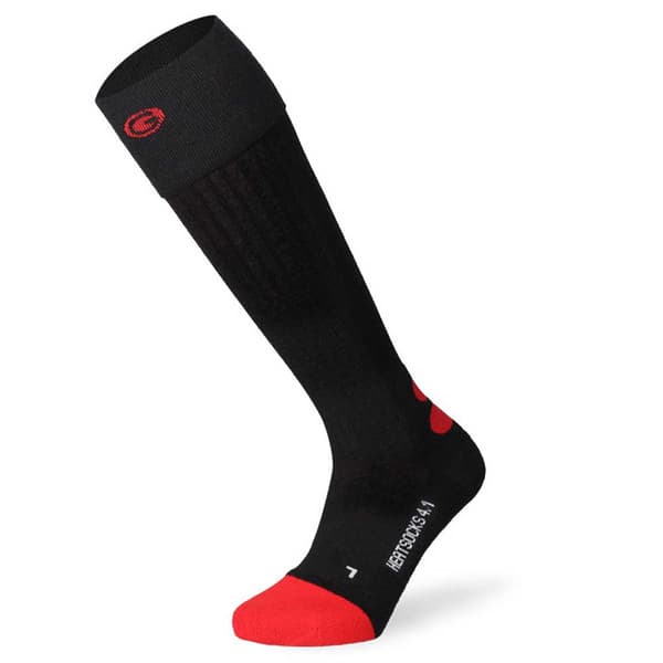 Lenz Lange Strømper Heat 4.1 Toe Cap Sort EU 45-47 Mand