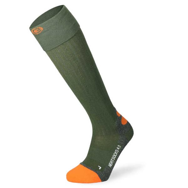 Lenz Pitkät Sukat Heat 4.1 Toe Cap Vihreä EU 35-38 Mies
