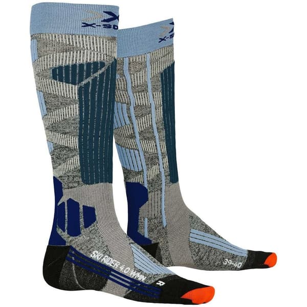 X-socks Sokker Ski Rider 4.0 Grå EU 41-42 Kvinde