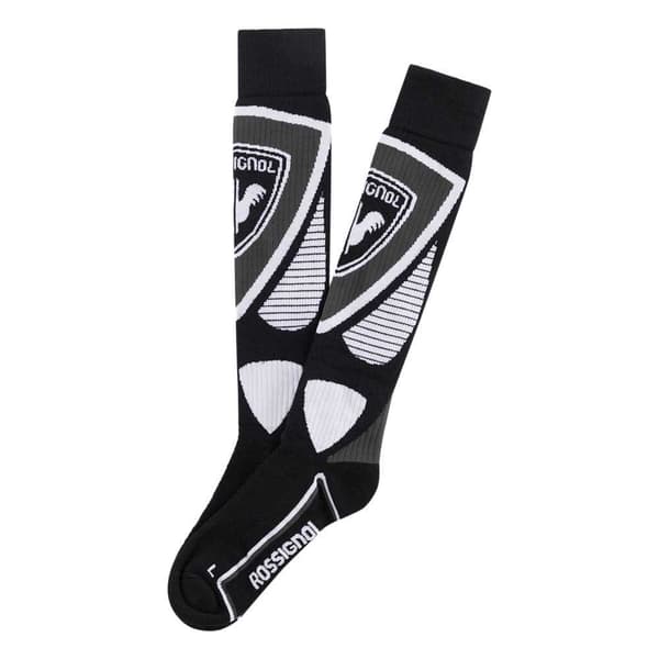 Rossignol Sokker Wool & Silk Sort EU 39-41 Mand