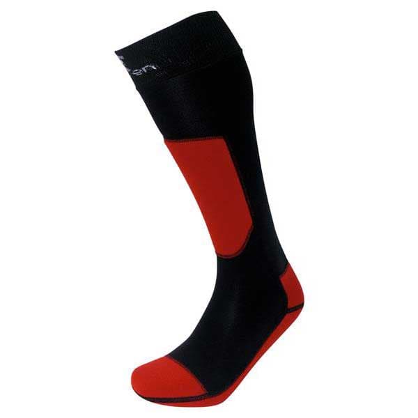 Lorpen Sokker Ski Polartec Rød,Sort EU 35-38 Mand