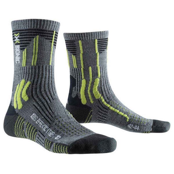 X-socks Strumpor Effektor 4.0 Grönt,Grå EU 45-47 Man