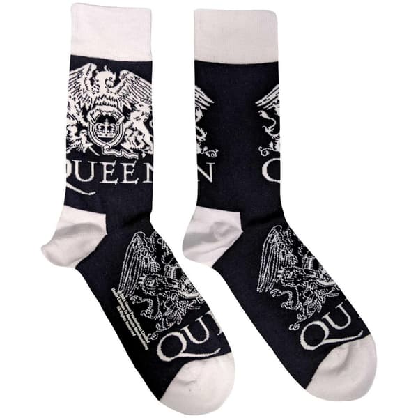 Queen Unisex sokker til voksne Navy Blue/White 7 UK-11 UK