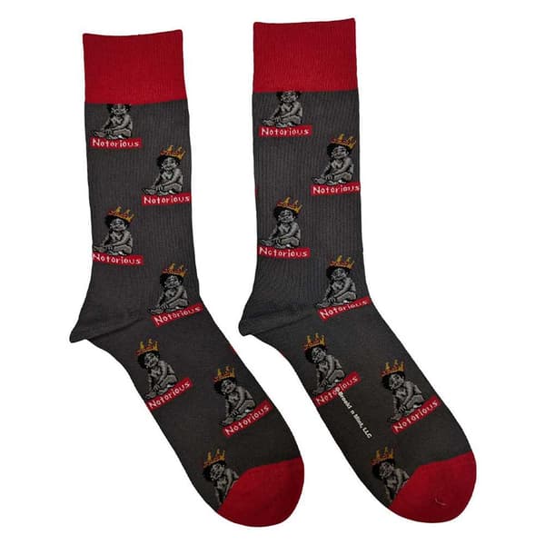 Biggie Smalls Ankle Socks Notorious Baby (UK SIZE 7 - 11) UK Size 7-11