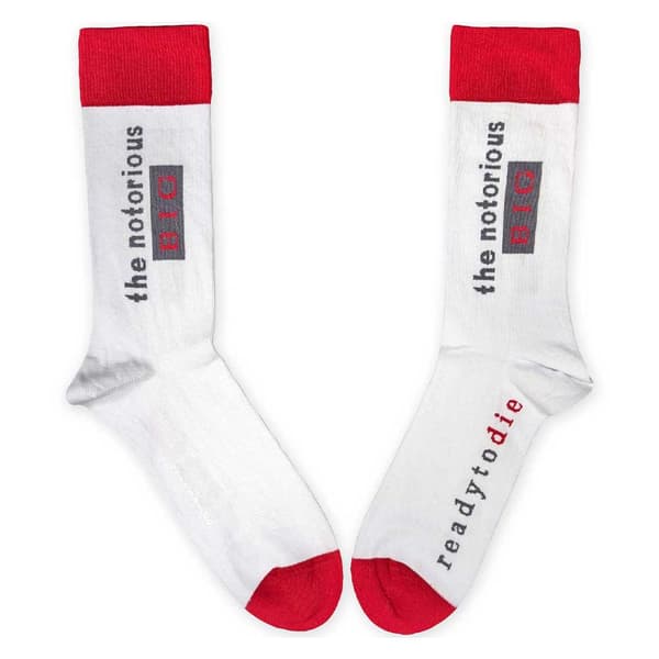 Biggie Smalls Ankle Socks Ready To Die (UK SIZE 7 - 11) UK Size 7-11