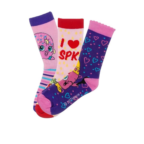 Shopkins Strumpor för flickor (3 st)