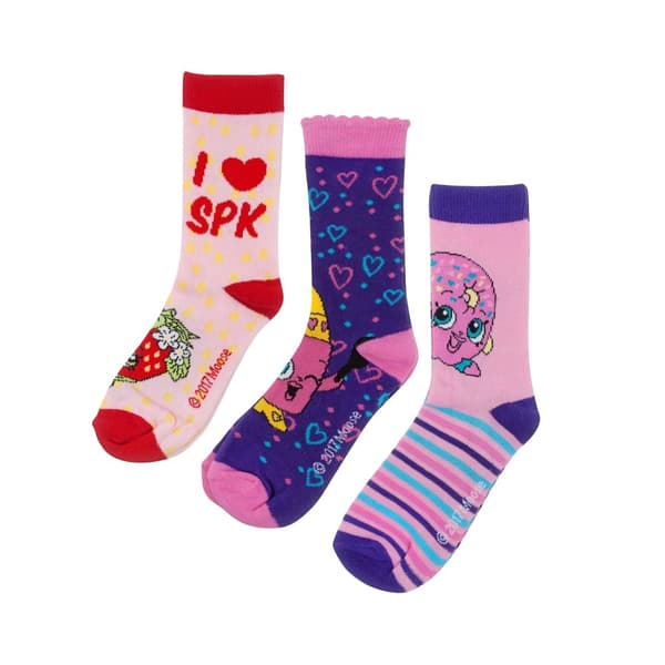 Shopkins Strumpor för flickor (3 st)