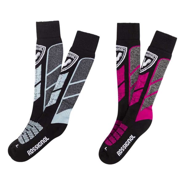 Rossignol Strumpor Thermotech 2 Par Svart EU 36-38 Kvinna