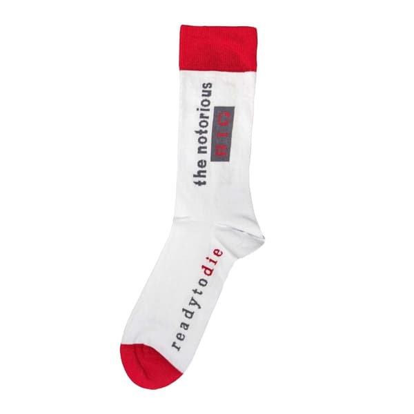 Biggie Smalls Unisex Adult Ready To Die Socks