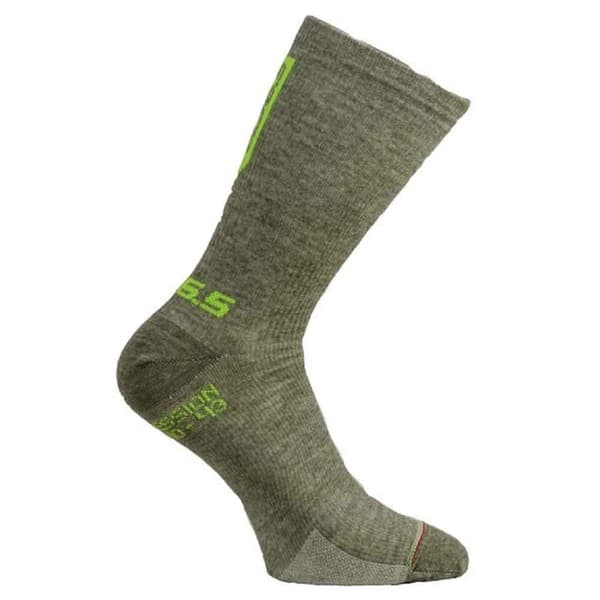 Q36.5 Långstrumpor Compression Wool 5 Par Grönt EU 44-47 Man