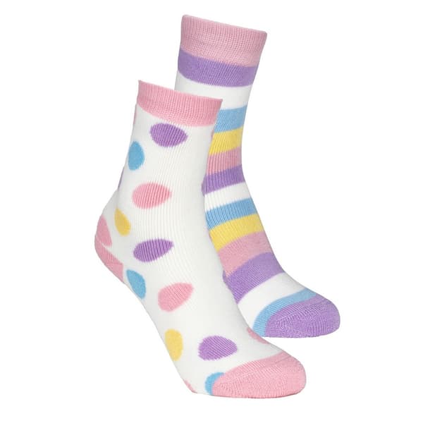 Trespass Childrens/Kids Frolic Boot Socks (Pack of 4) Pink 12 UK Child-3 UK