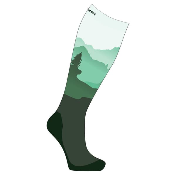 Nathan Strumpor Adventure Speed Compression Otc Grönt EU 41-44 Man
