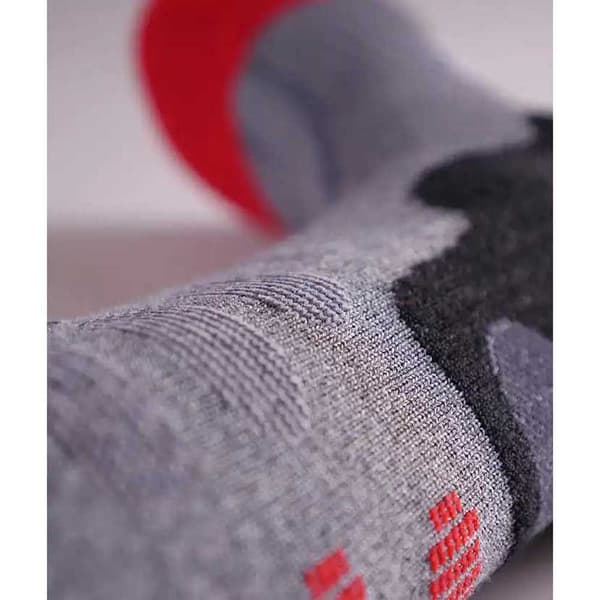Lenz Lange Strømper Heat 5.1 Toe Cap Slim Fit Grå EU 45-47 Mand