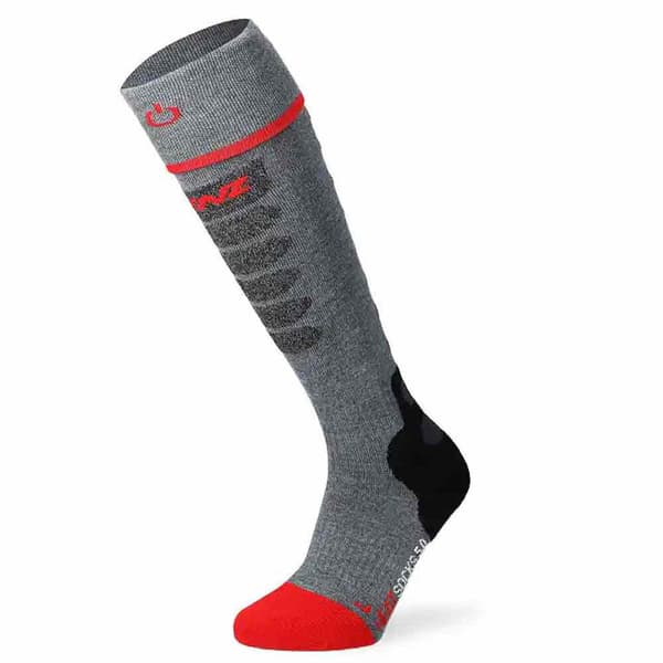Lenz Lange Strømper Heat 5.1 Toe Cap Slim Fit Grå EU 45-47 Mand